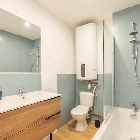 Appartement Cote D'Eau Plage & Jardin - Jardin En Centre-Ville - Appartement Boulogne-sur-Mer